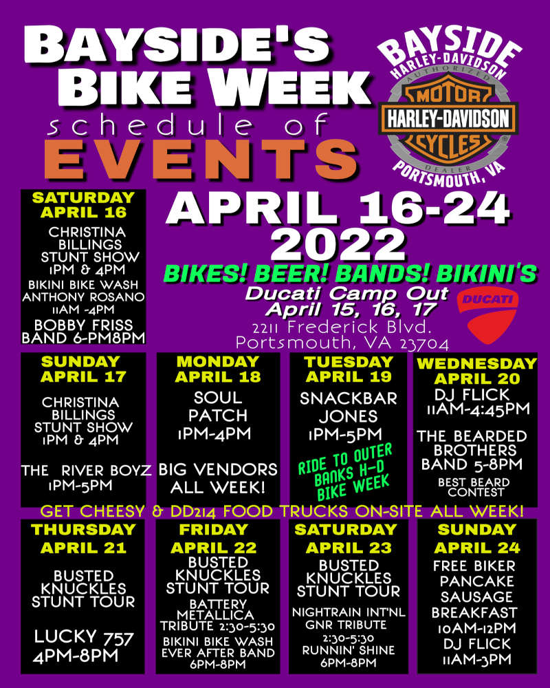 Bike Week 2025 Schedule Chlo Melesa